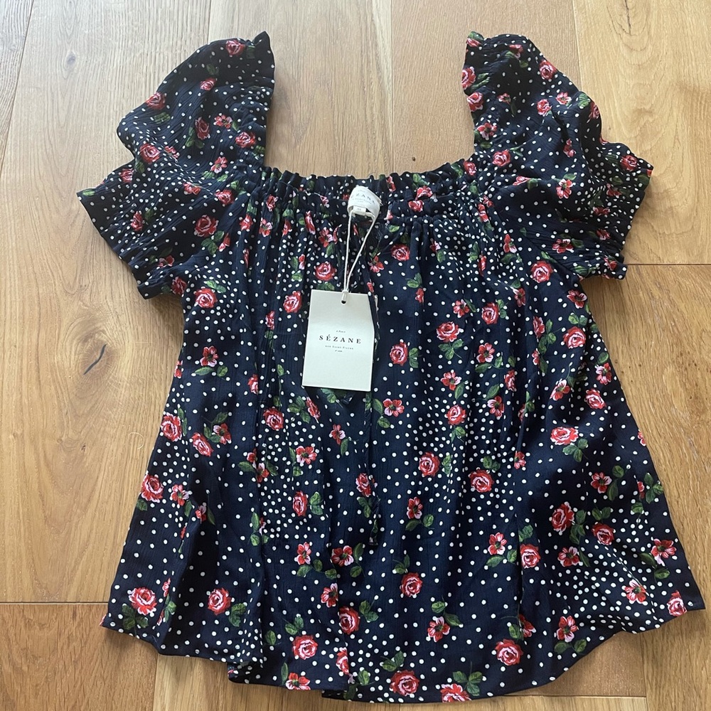 Sezane blouse Gabriella